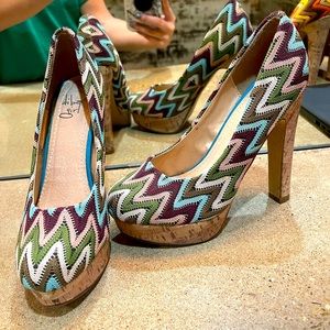 Cute platform heels